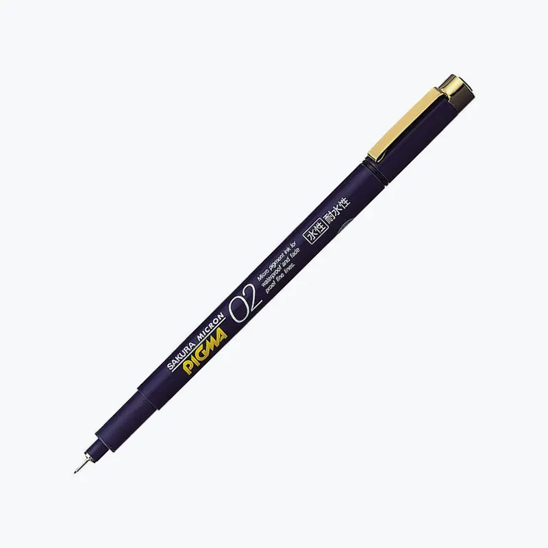 Sakura - Fineliner - Pigma Micron - Black - 02 (0.30Mm) 1