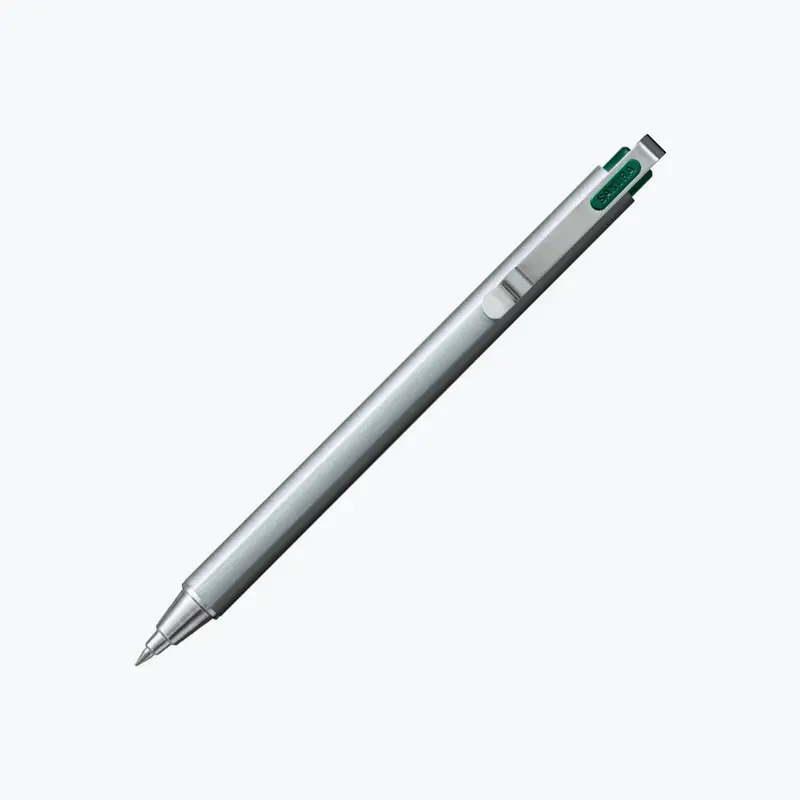 Sakura - Gel Pen - Ballsign Id Plus - Silver 0.4Mm - Forest Black 1