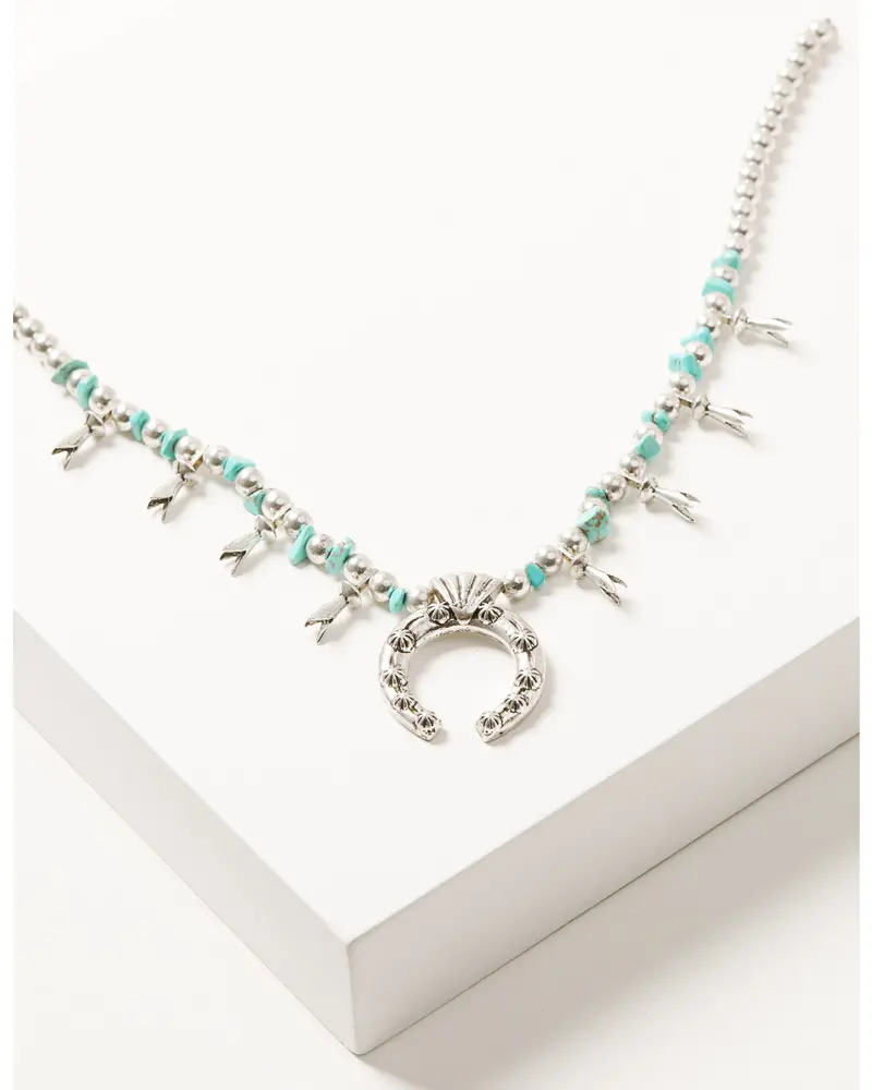 Saunders Squash Blossom Necklace 1