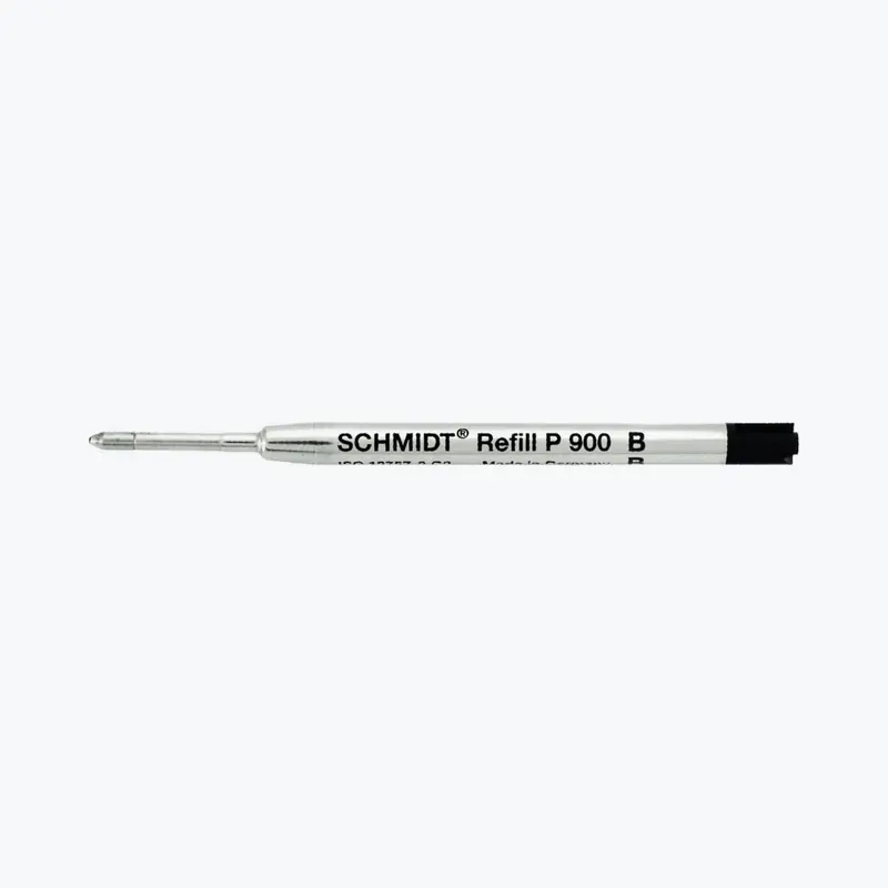 Schmidt - Ballpoint Refill - P900 - Broad - Black 1