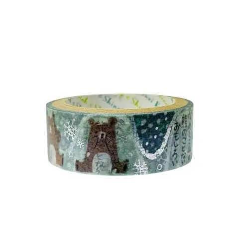 Seal-Do - Washi Tape - Shinzi Katoh - The Bear Of Nametoko Mountain 1