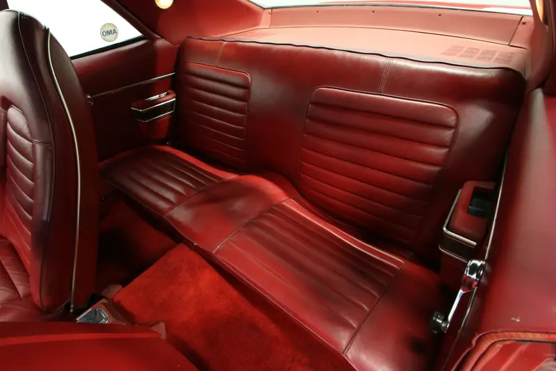 Seat Cover, Leather Rear Bench, 1970 Amc Javelin (3 Colors) - Drop Ships In Approx. 4 Months 1