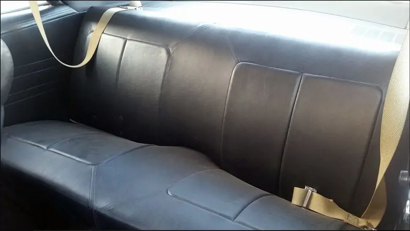 Seat Cover, Rear Bench, 1969 Amc Javelin (5 Colors, 2 Grains) - Drop Ships In Approx. 4 Months 1
