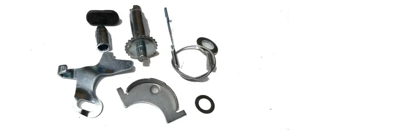 Self Adjusting Brake Kit, Left Rear, Fits 1965-1985 Rear (See Applications) 1
