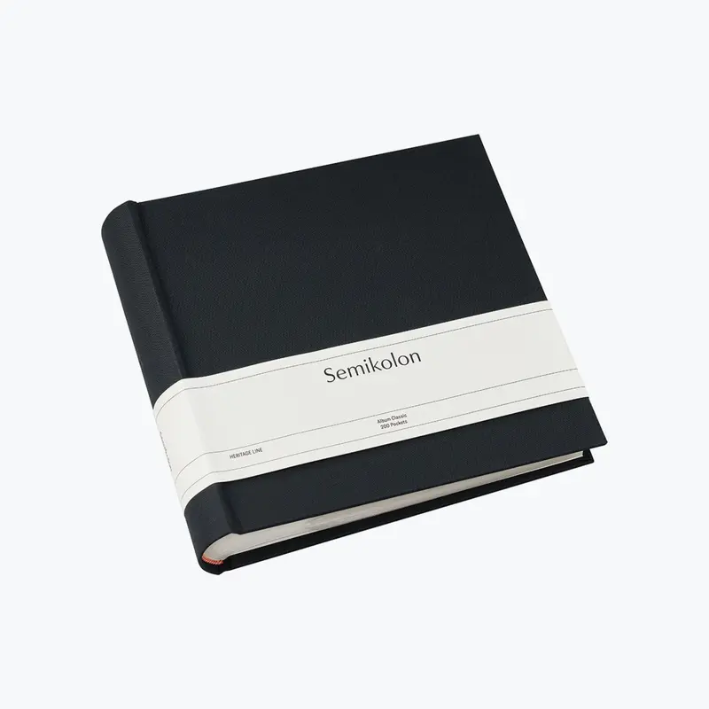 Semikolon - Photo Album - 200 Pockets - Heritage - Black 1