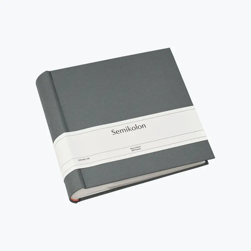 Semikolon - Photo Album - 200 Pockets - Heritage - Lava Stone 1