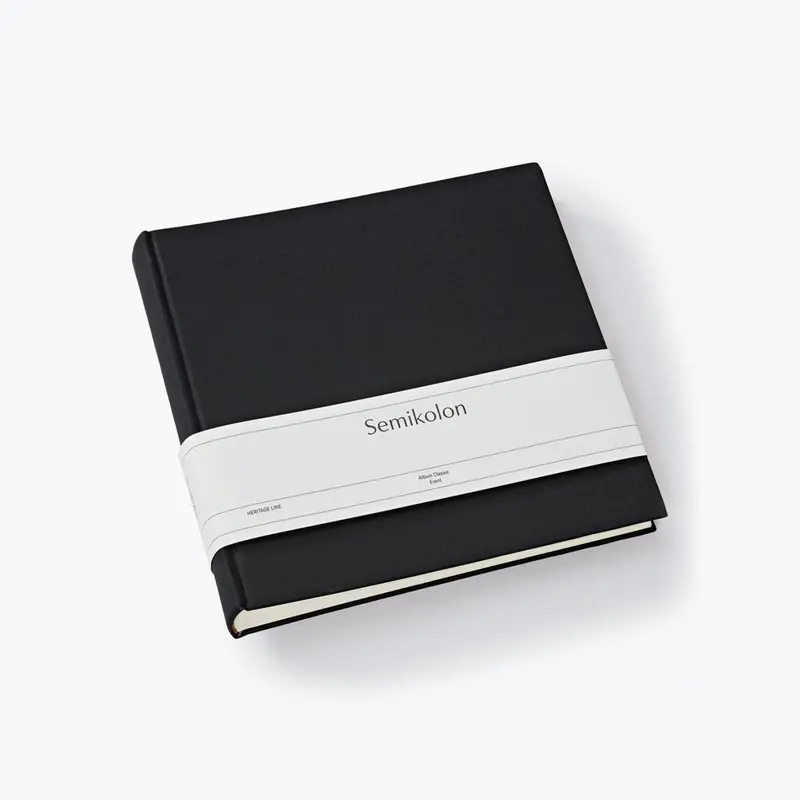 Semikolon - Photo Album - Heritage - Event - Black 1