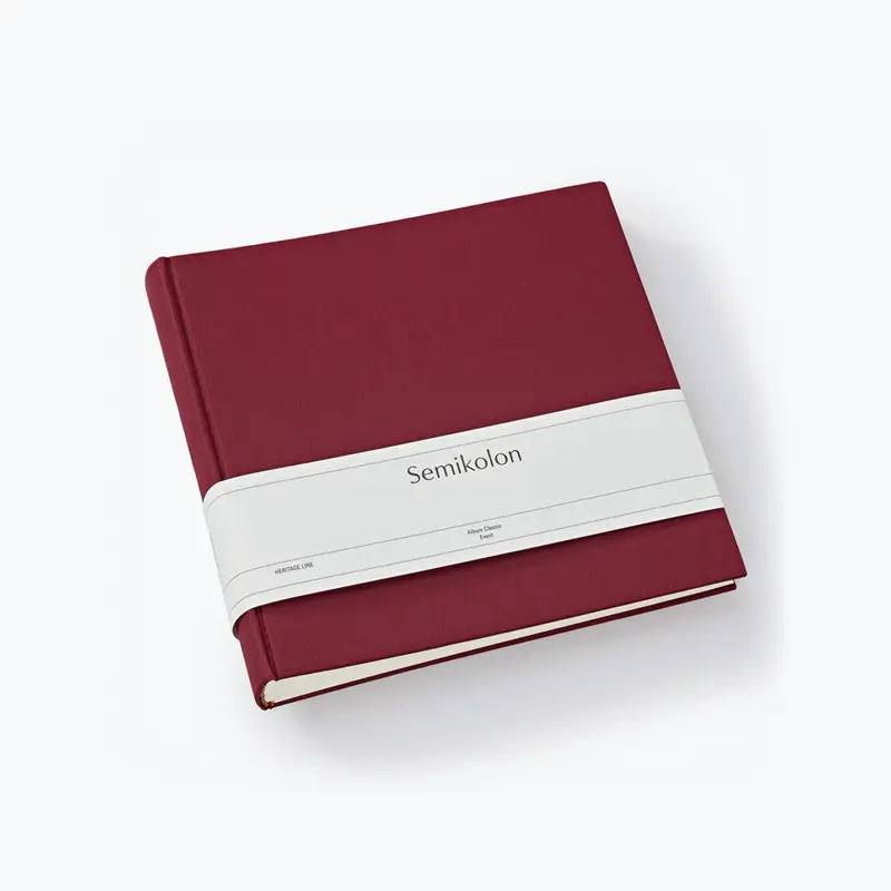Semikolon - Photo Album - Heritage - Event - Burgundy 1