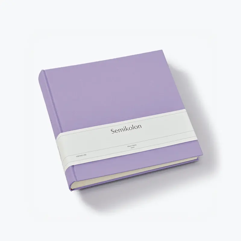 Semikolon - Photo Album - Heritage - Event - Lilac Silk 1