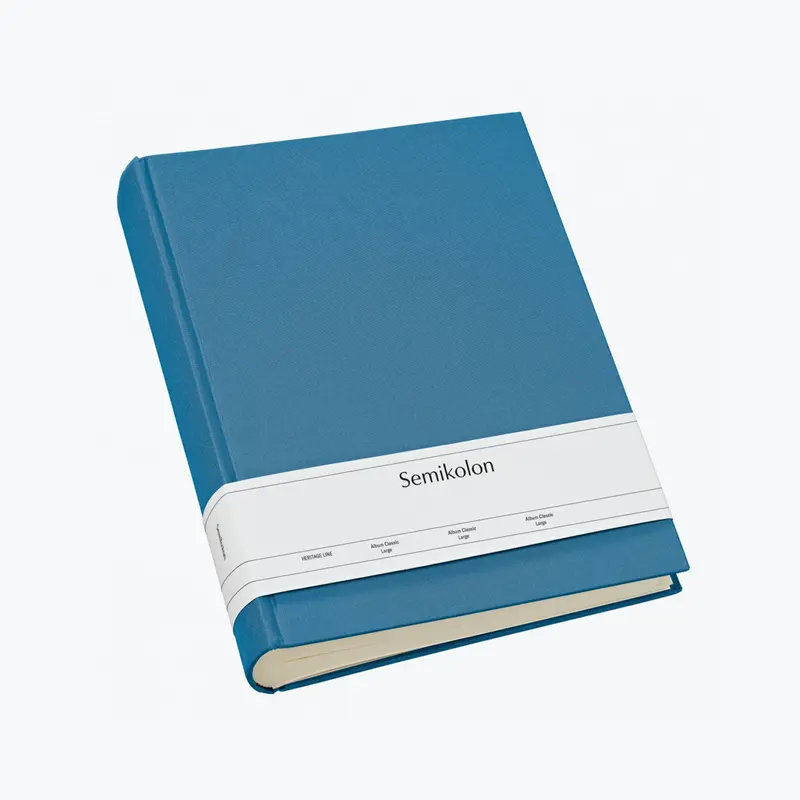 Semikolon - Photo Album - Heritage - Large - Azzurro <Outgoing> 1
