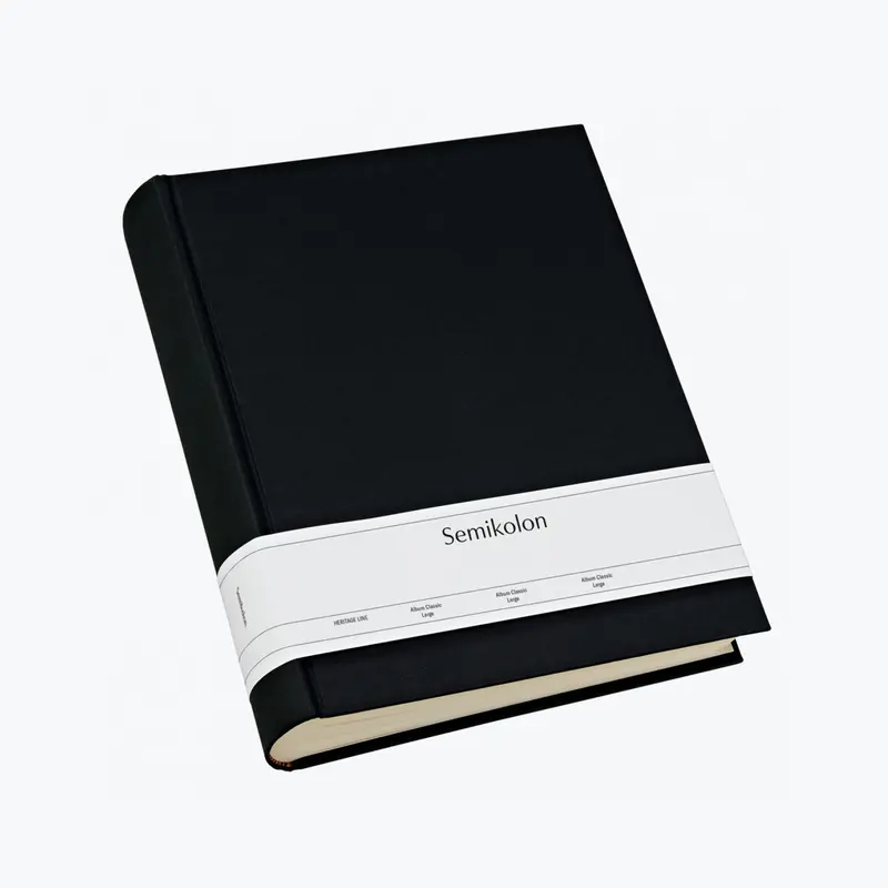 Semikolon - Photo Album - Heritage - Large - Black 1