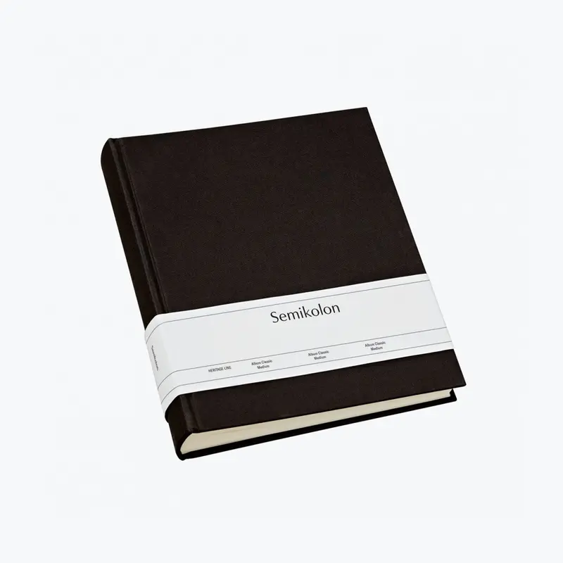 Semikolon - Photo Album - Heritage - Medium - Black 1