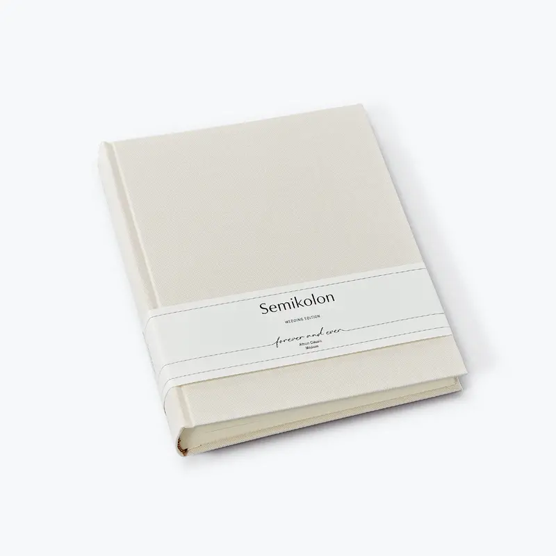 Semikolon - Photo Album - Heritage - Medium - Chamois (Wedding Edition) 1