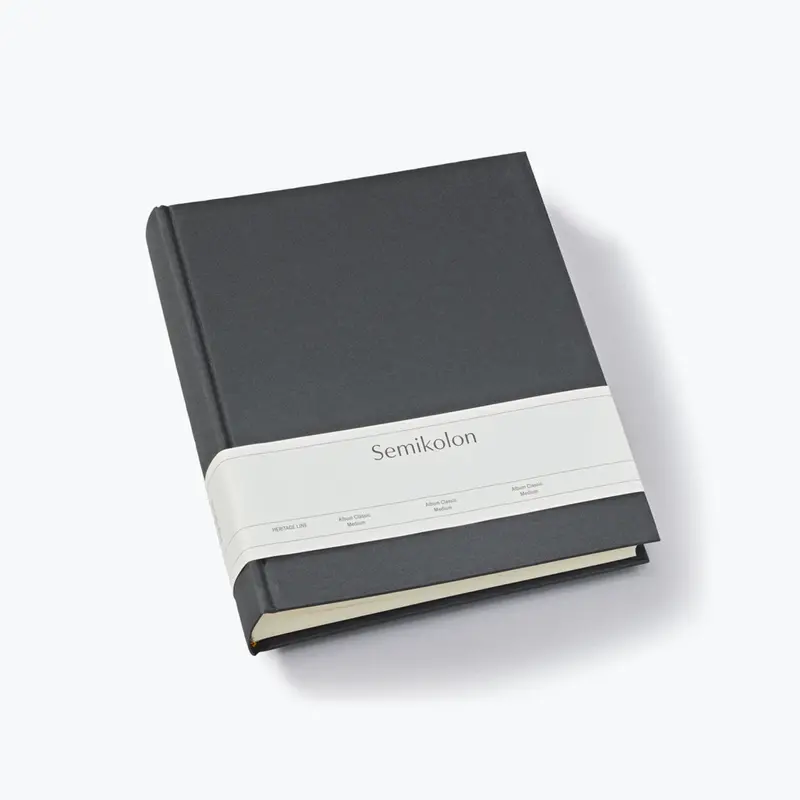 Semikolon - Photo Album - Heritage - Medium - Lava Stone 1