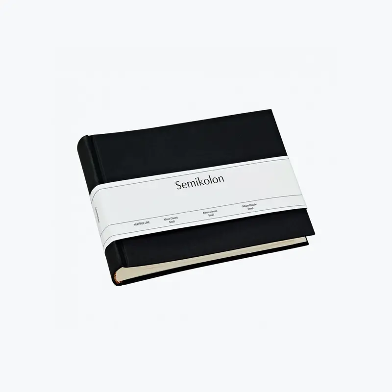 Semikolon - Photo Album - Heritage - Small - Black 1