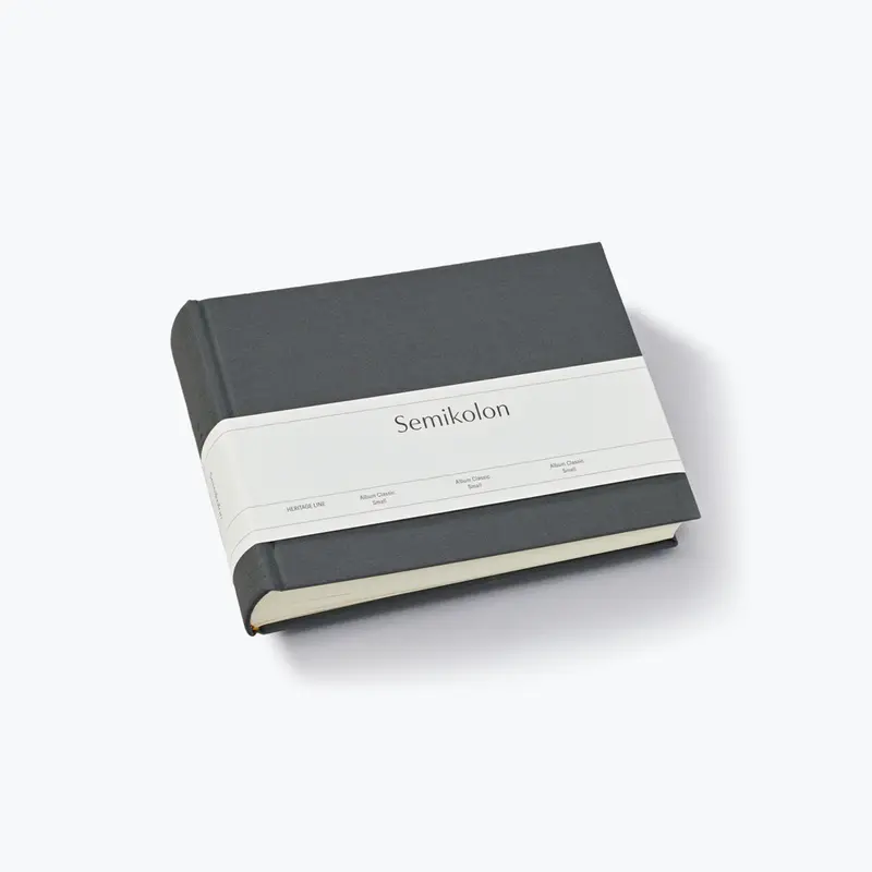 Semikolon - Photo Album - Heritage - Small - Lava Stone 1
