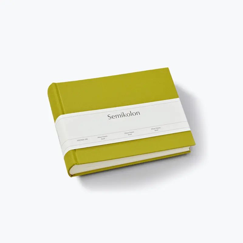 Semikolon - Photo Album - Heritage - Small - Matcha 1