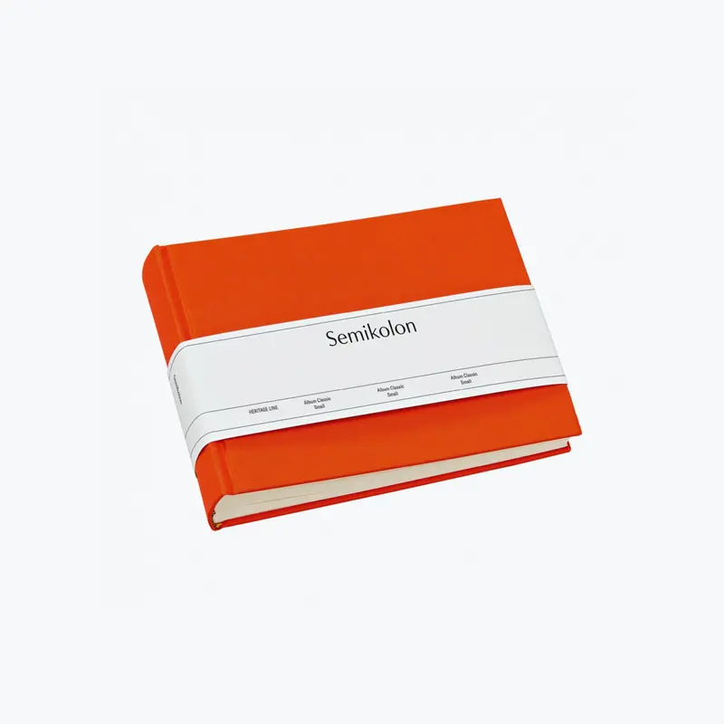 Semikolon - Photo Album - Heritage - Small - Orange 1
