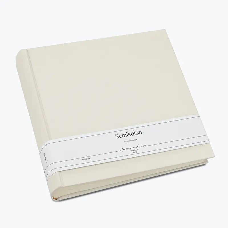 Semikolon - Photo Album - Heritage - Xlarge - Chamois (Wedding Edition) 1