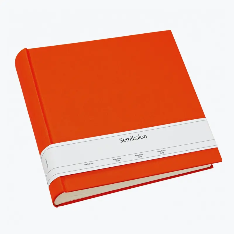 Semikolon - Photo Album - Heritage - Xlarge - Orange 1