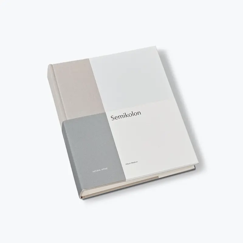 Semikolon - Photo Album - Natural Affair - Medium - Desert 1