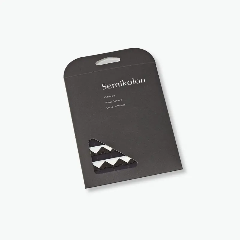 Semikolon - Photo Corners - Black 1