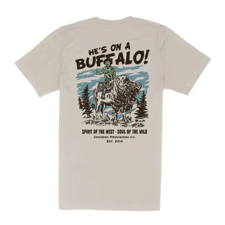 Sendero Provisions Co. Buffalo T-Shirt 1