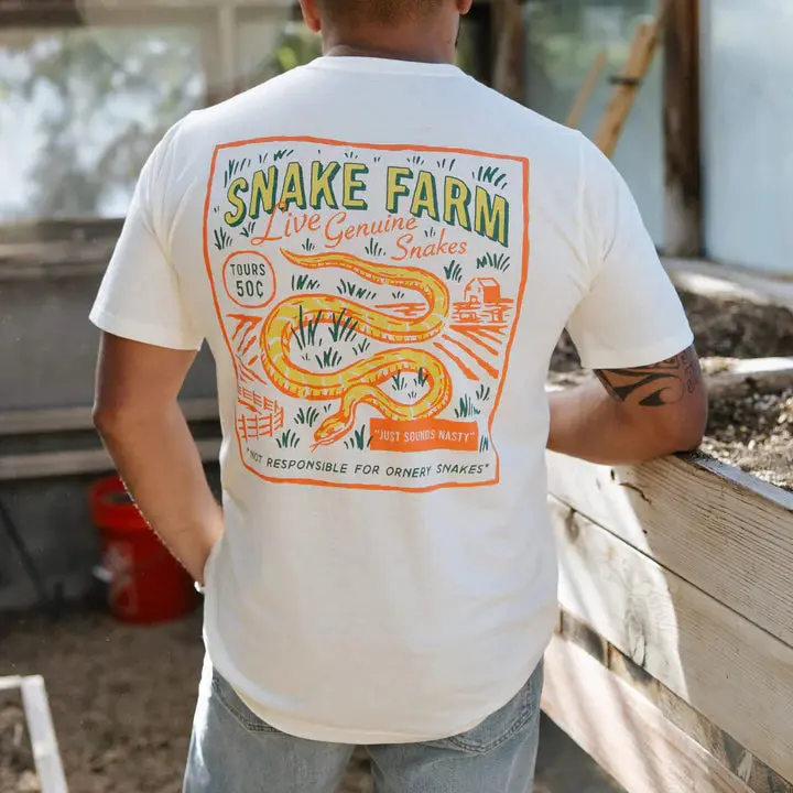 Sendero Provisions Co. Snake Farm T-Shirt 1