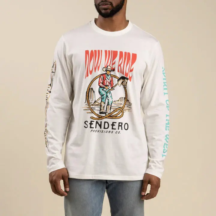 Sendero Provisions Co. Stick Horse Long Sleeve T-Shirt - Spcs224f32 1