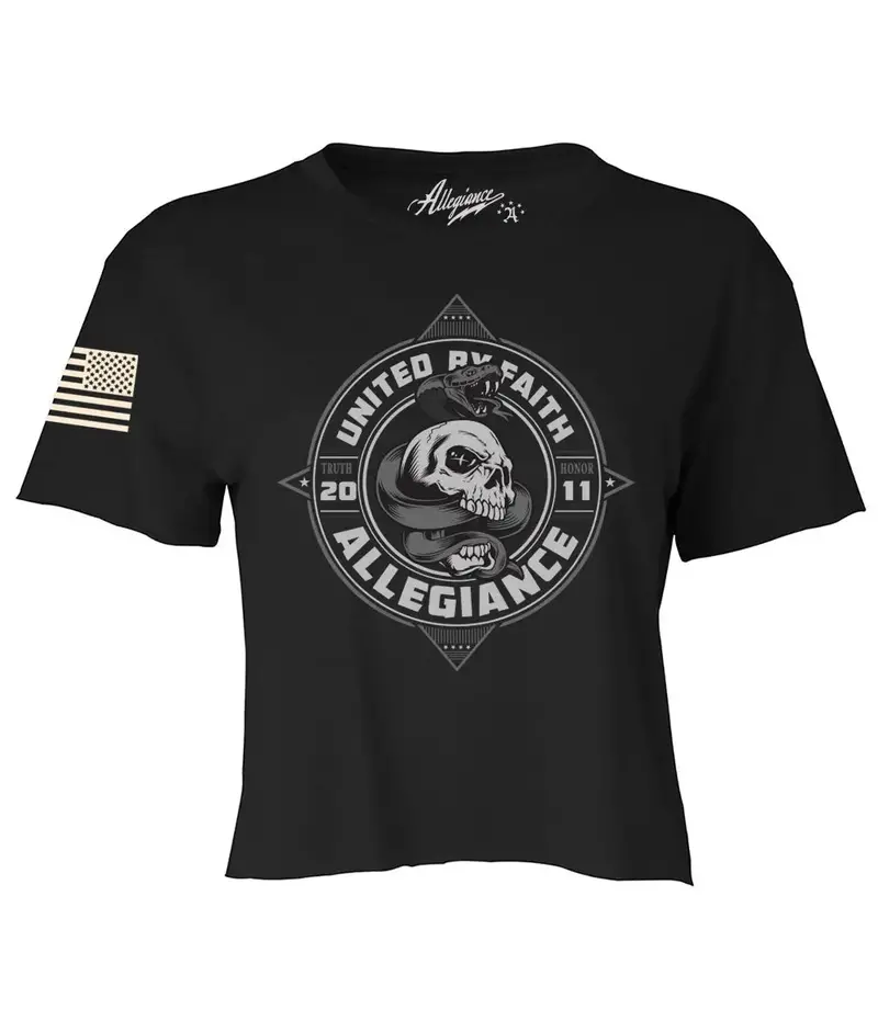 Serpent Crop Tee 1