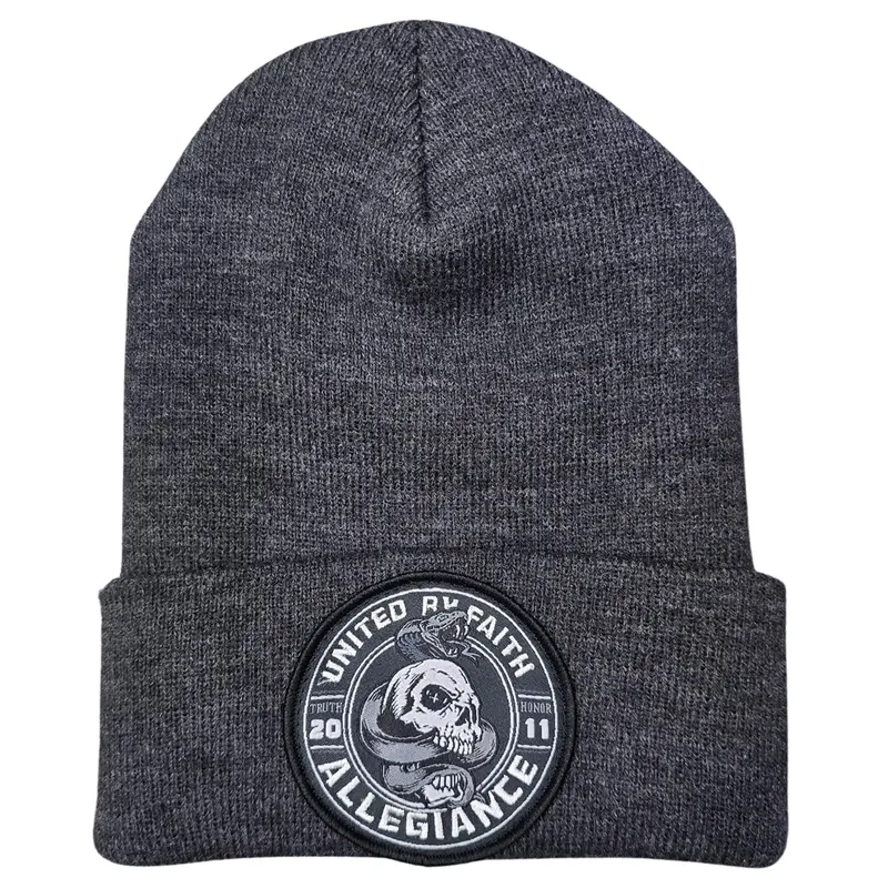 Serpent Cuffed Beanie 1