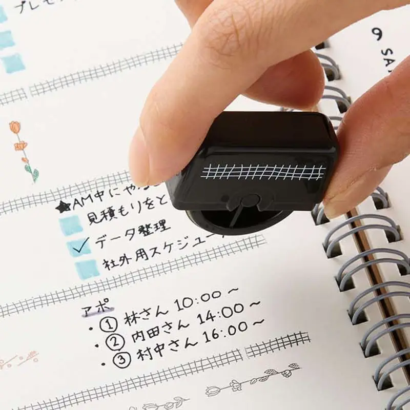 Shachihata - Stamp - Nototo Roller - Nature 2