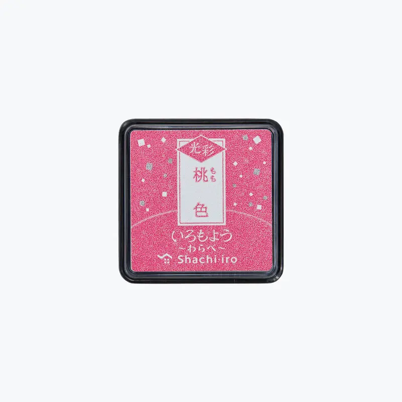 Shachihata - Stamp Pad - Iromoyo Kosai - Mini - Peach 1