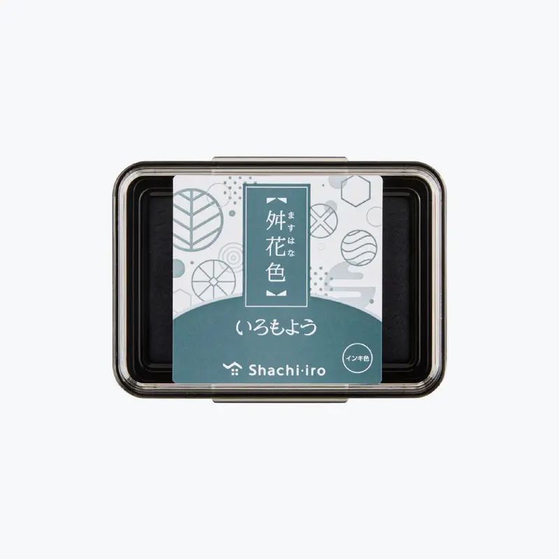 Shachihata - Stamp Pad - Oil-Based Ink - Iromoyo 2024 - Hac-1L-Cbl 1