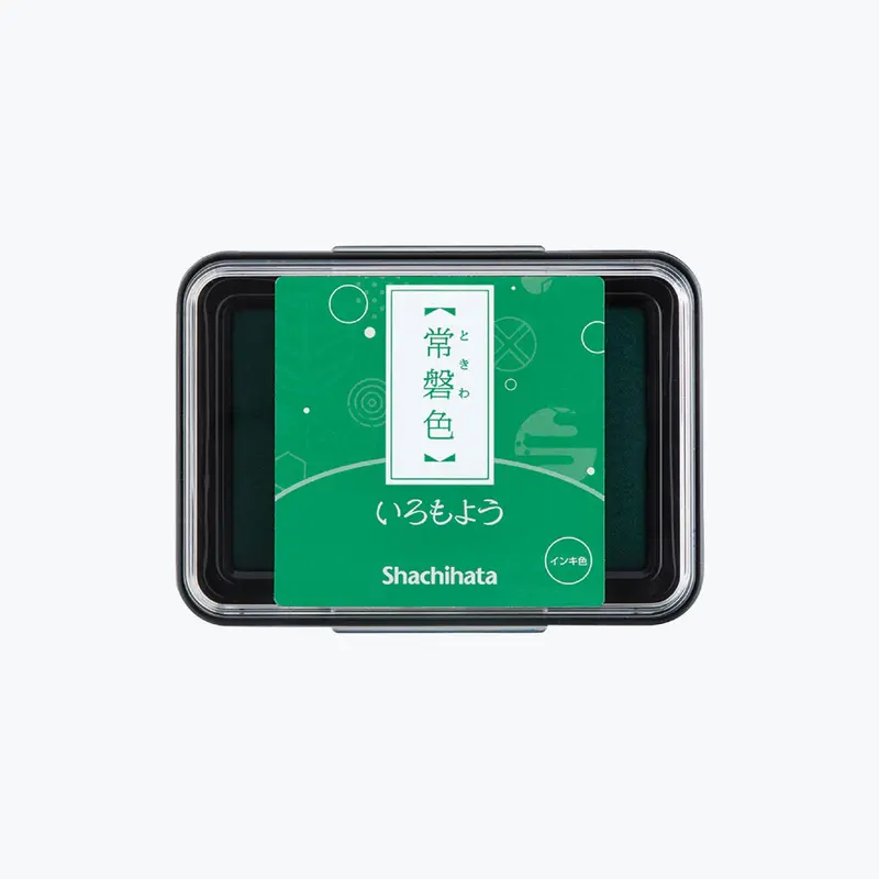 Shachihata - Stamp Pad - Oil-Based Ink - Iromoyo - Hac-1-G 1