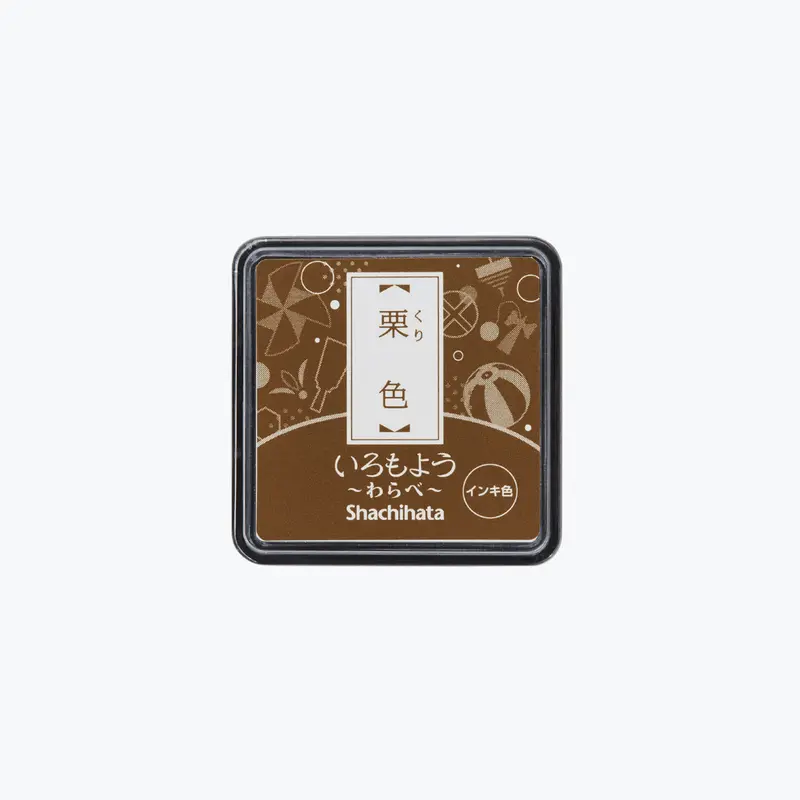 Shachihata - Stamp Pad - Oil-Based Ink - Iromoyo - Mini - Hac-S1-Br 1