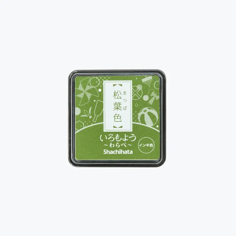 Shachihata - Stamp Pad - Oil-Based Ink - Iromoyo - Mini - Hac-S1-Dyg 1