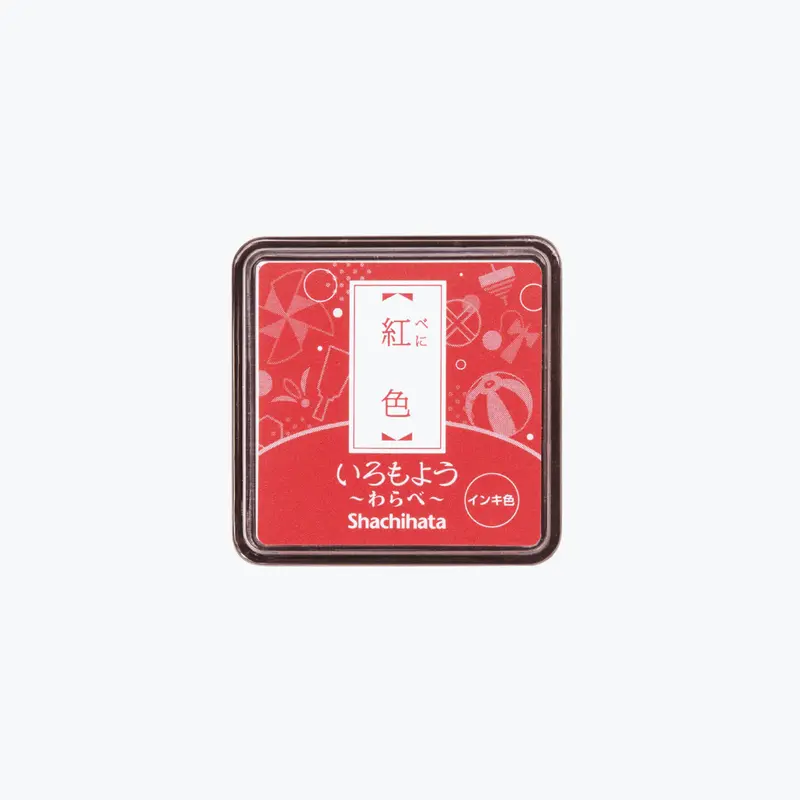 Shachihata - Stamp Pad - Oil-Based Ink - Iromoyo - Mini - Hac-S1-R 1