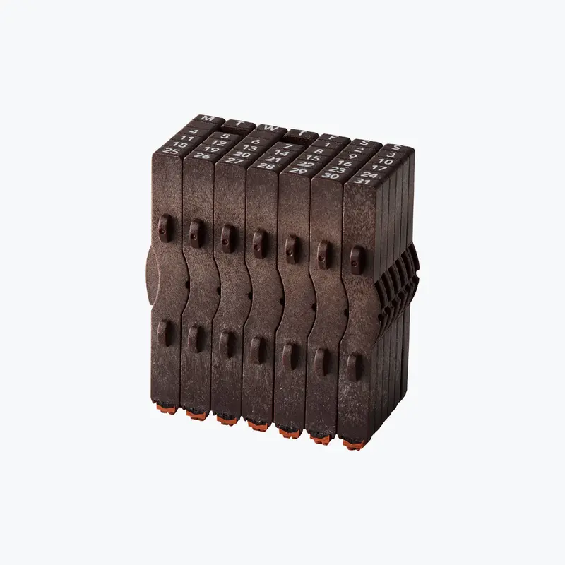 Shachihata - Stamp - Perpetual Calendar 1