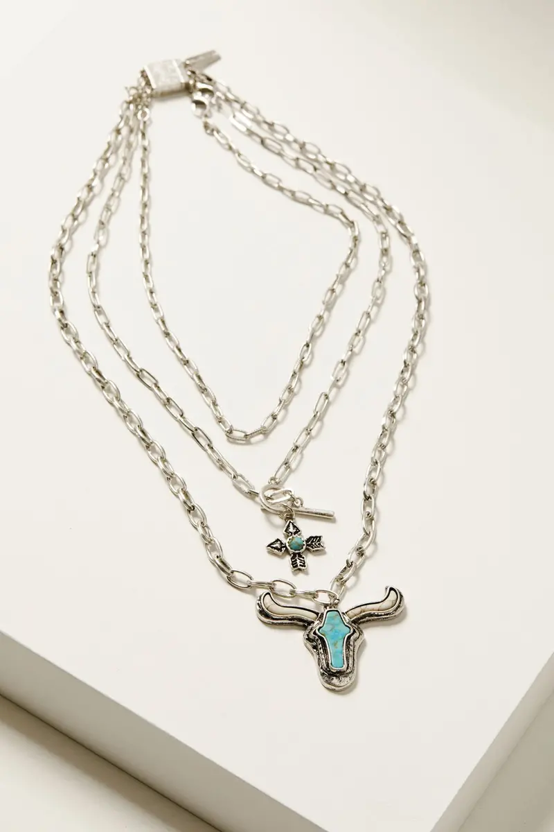 Shenandoah Steerhead Necklace 1