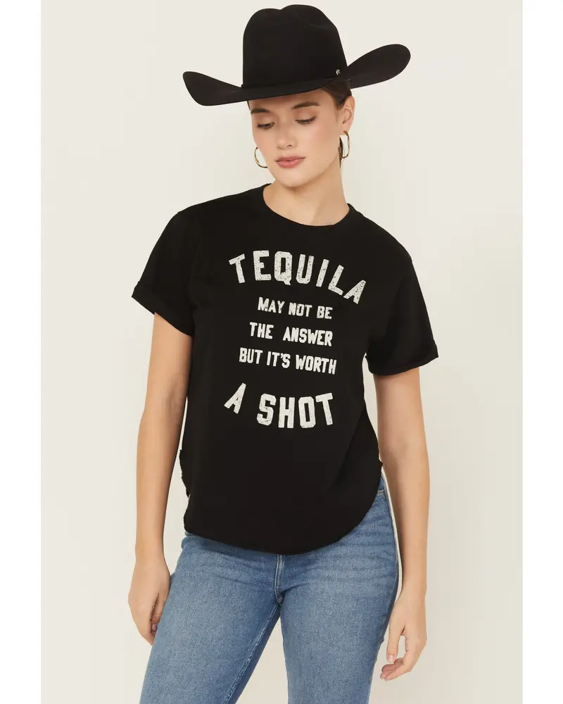 Shot Of Tequila Short Sleeve Graphic Tee 1