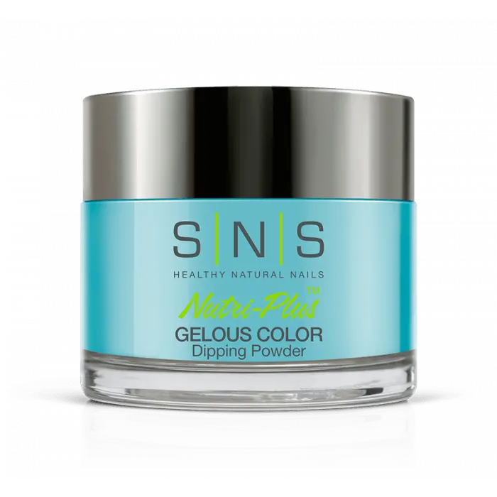 Sns Dip Powder 323 Teal Titans 1