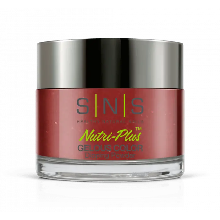 Sns Dip Powder Bm34 Poppy Red 1