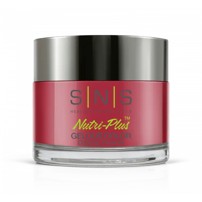 Sns Dip Powder Bos04 Crimson Ribbon 1