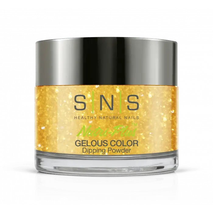 Sns Dip Powder Cc08 Yellow Polka Dot Makini 1