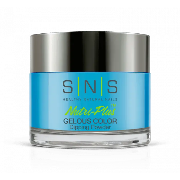 Sns Dip Powder Lg04 Blue Curacao 1