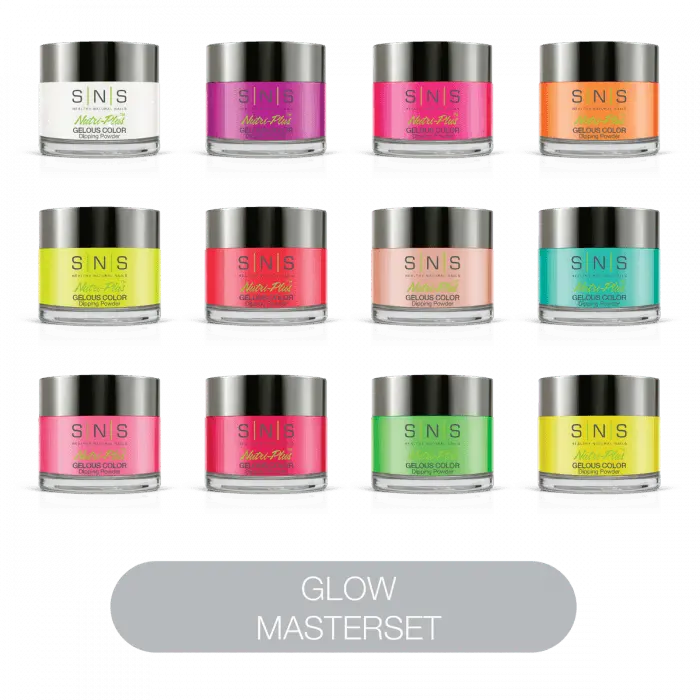 Sns Dip Powder Lumi Glam Glow Master Set 1
