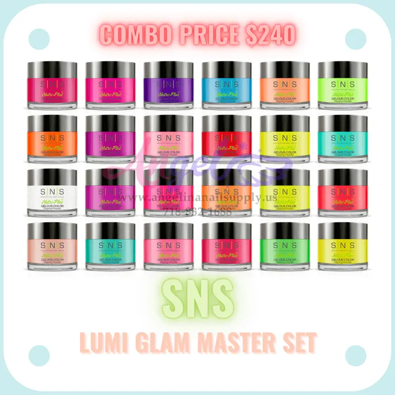 Sns Dip Powder Lumi Glam Master Set 1