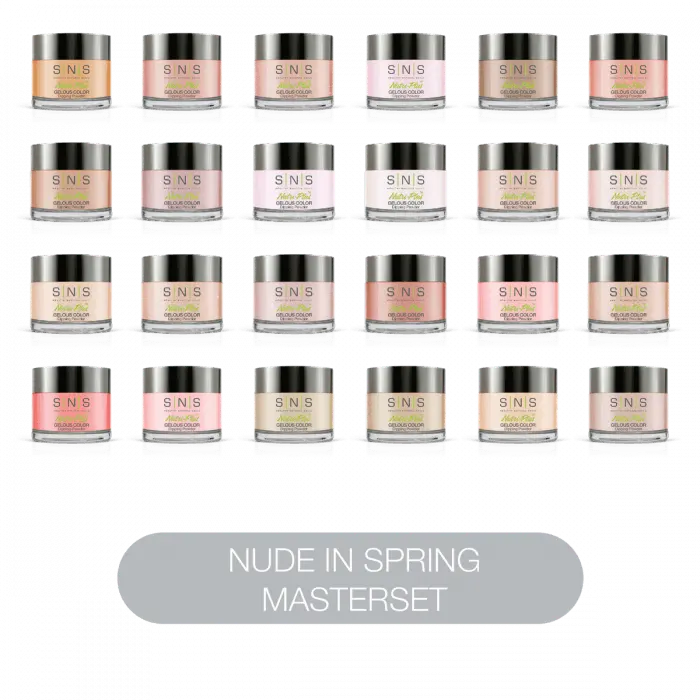 Sns Dip Powder Nude In Spring Master Set 1