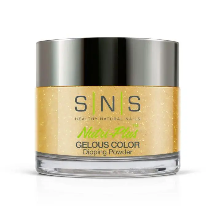 Sns Dip Powder Nv20 Golden Swaths 1